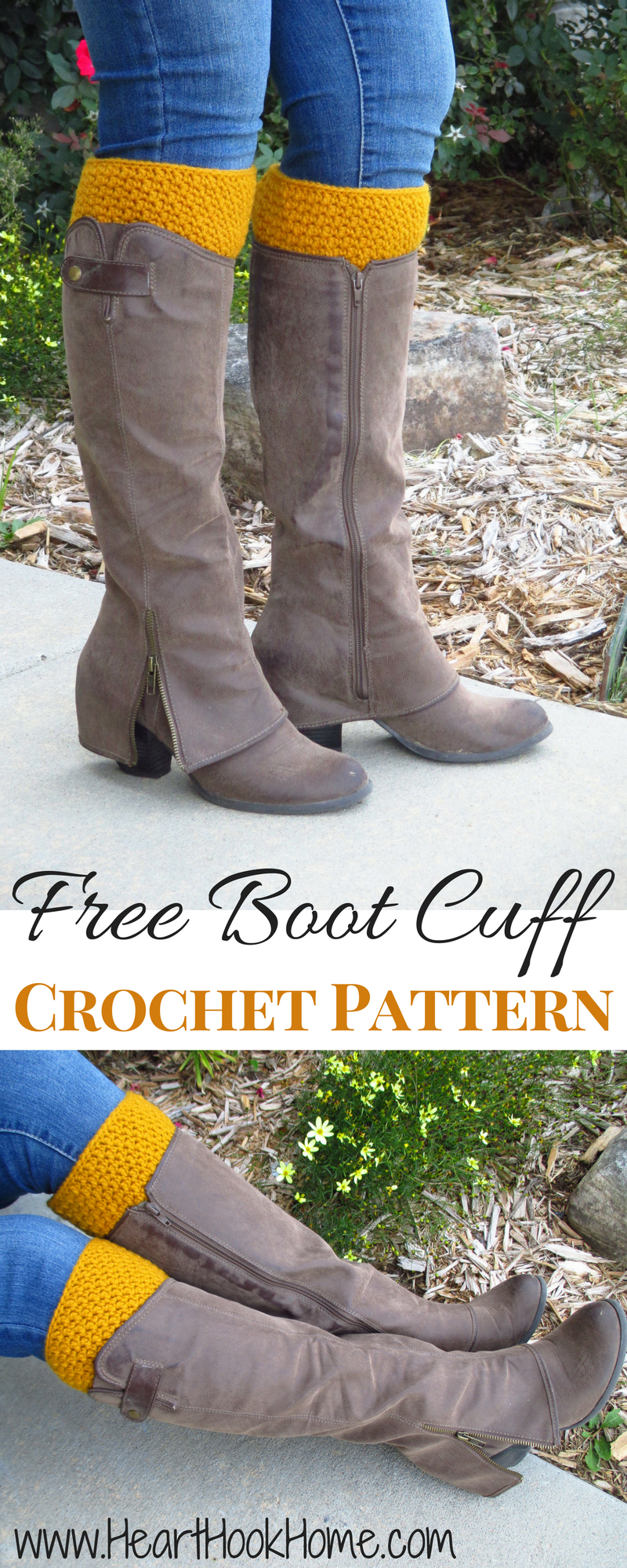 Free Crochet Boot Cuff Patterns Reversible Boot Cuffs A Free Crochet Pattern