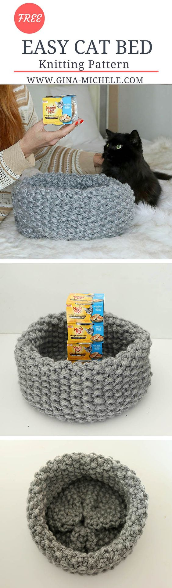 Free Crochet Cat Bed Pattern 15 Crochet Pet Bed Ideas