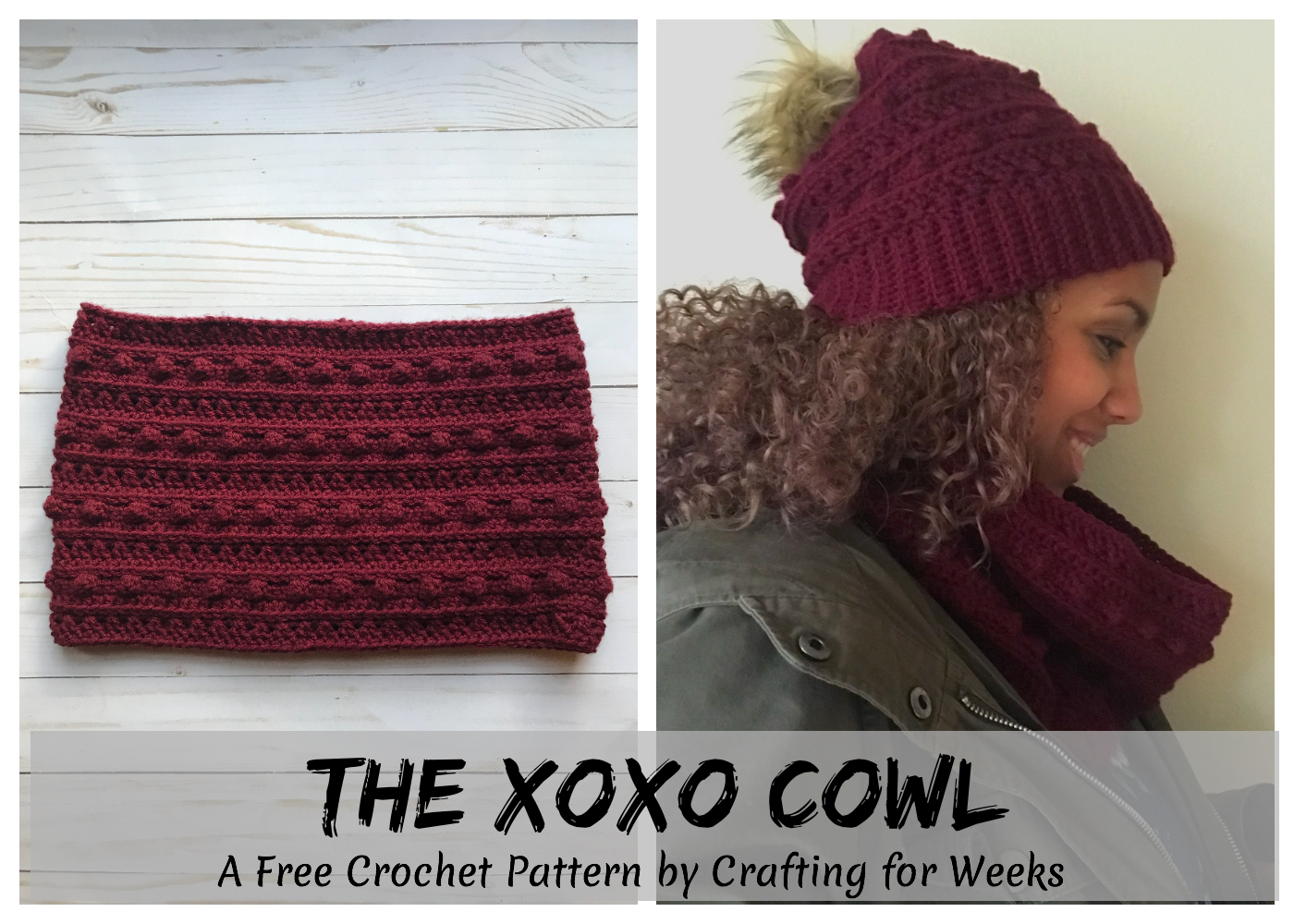 Free Crochet Cowl Patterns The Xoxo Cowl A Free Crochet Pattern Crafting For Weeks