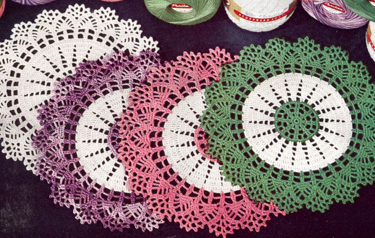 Free Crochet Doily Patterns Free Crochet Patterns To Print Vintage Crochet Thread Doily