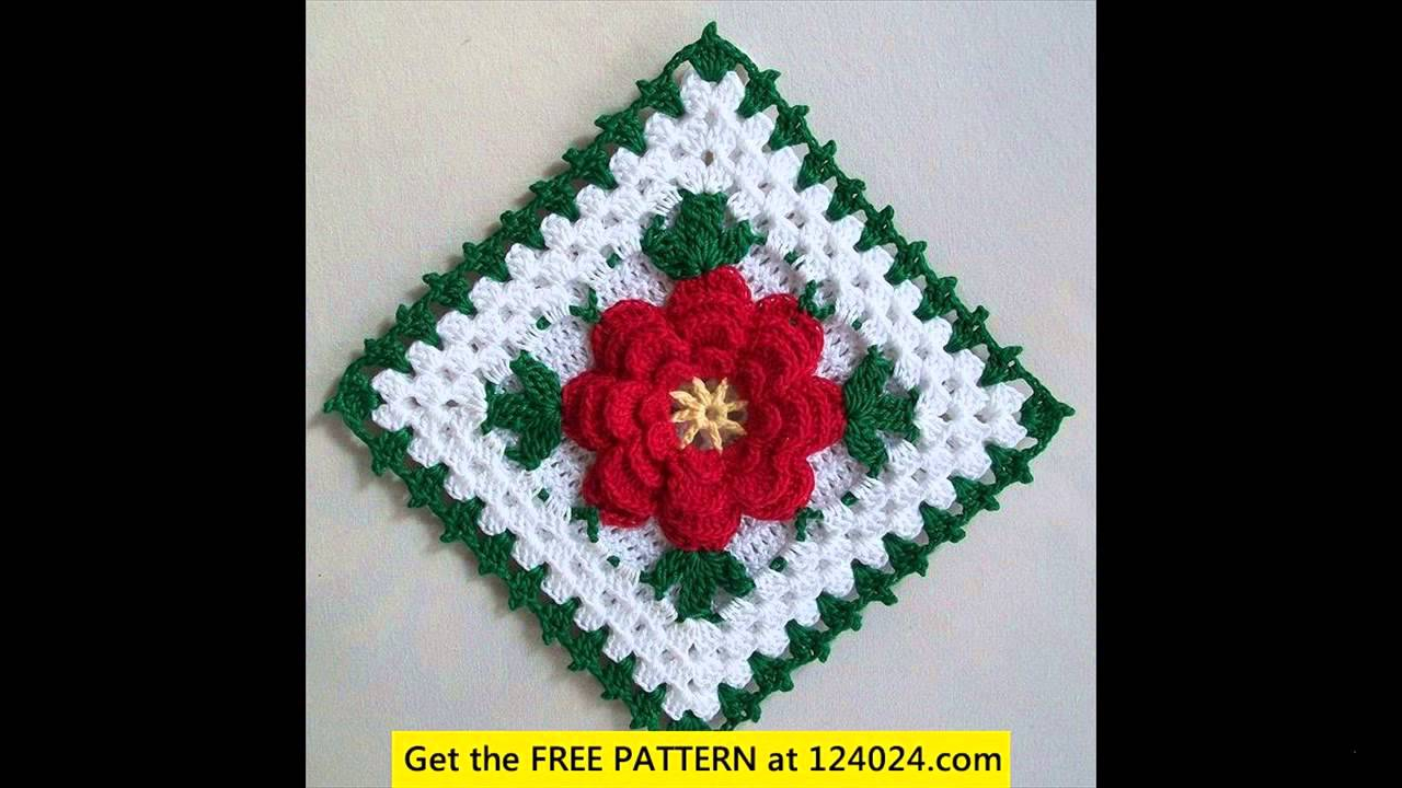 Free Crochet Hot Pad Patterns Free Crochet Potholder Free Patterns Youtube