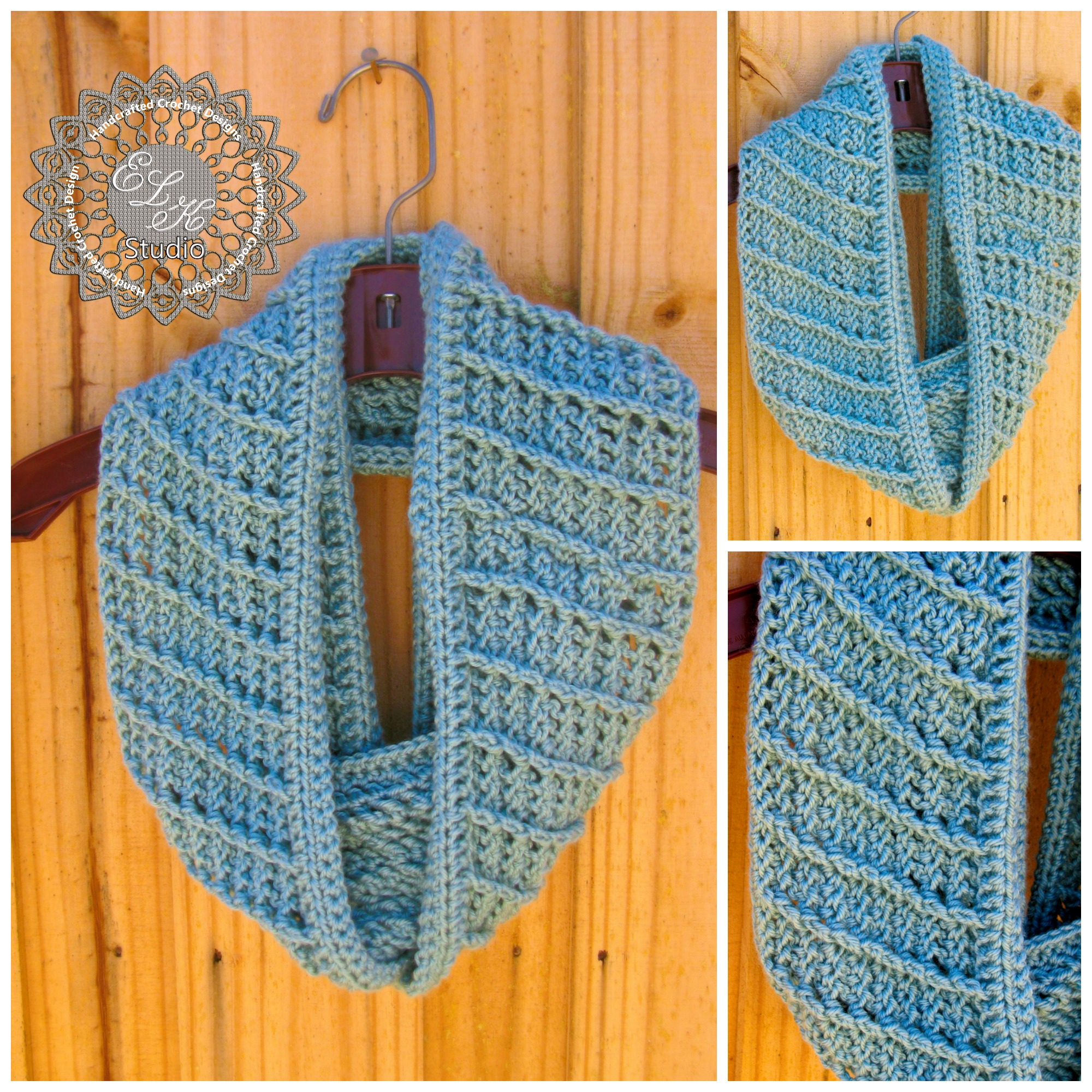 Free Crochet Infinity Scarf Pattern Country Appeal A Free Crochet Infinity Scarf Pattern Elk Studio