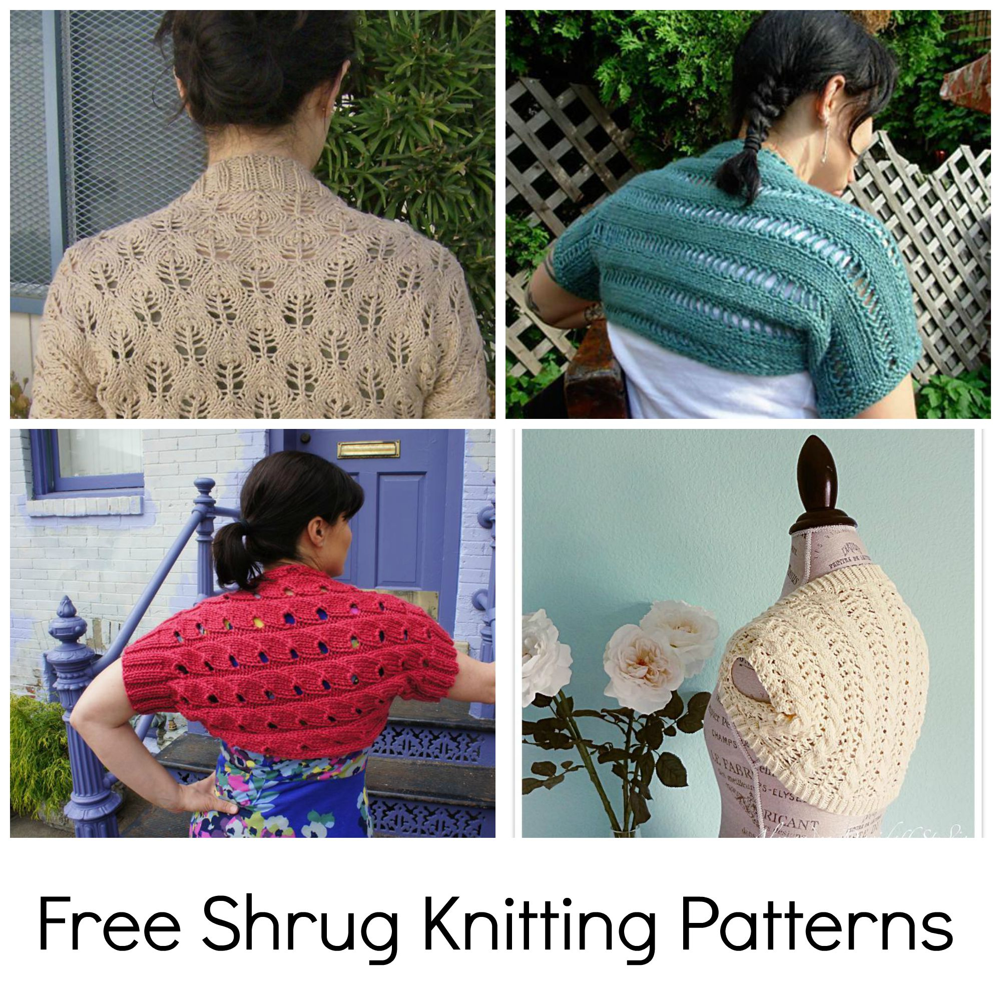 Free Crochet Lace Shrug Pattern Try A Free Shrug Knitting Pattern For Easy Layering