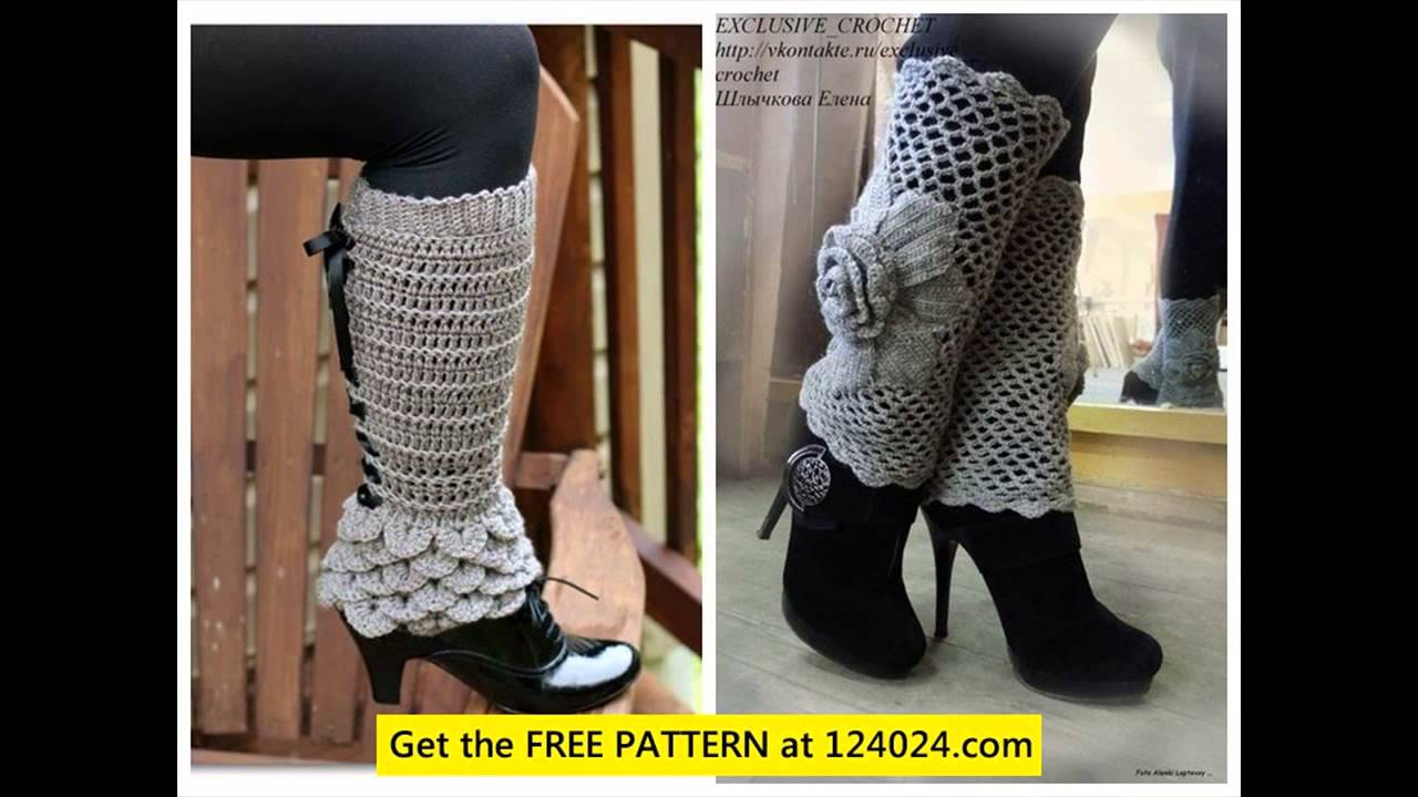 Free Crochet Leg Warmer Patterns Crochet Leg Warmers Tutorial Youtube