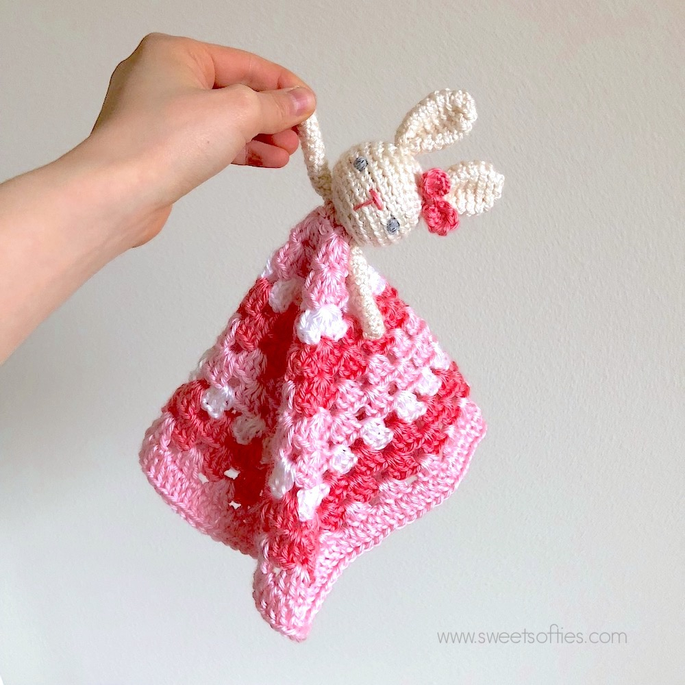 Free Crochet Lovey Pattern Bunny Lovey Free Crochet Pattern Sweet Softies Amigurumi And
