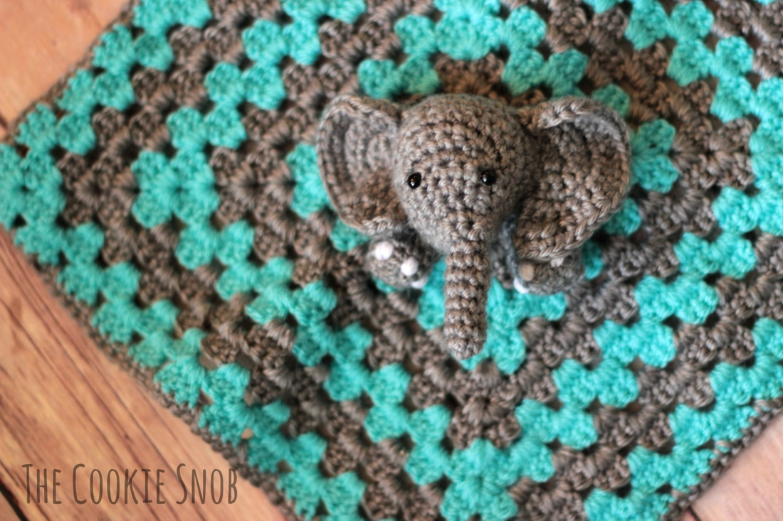 Free Crochet Lovey Pattern Elephant Lovey The Cookie Snob
