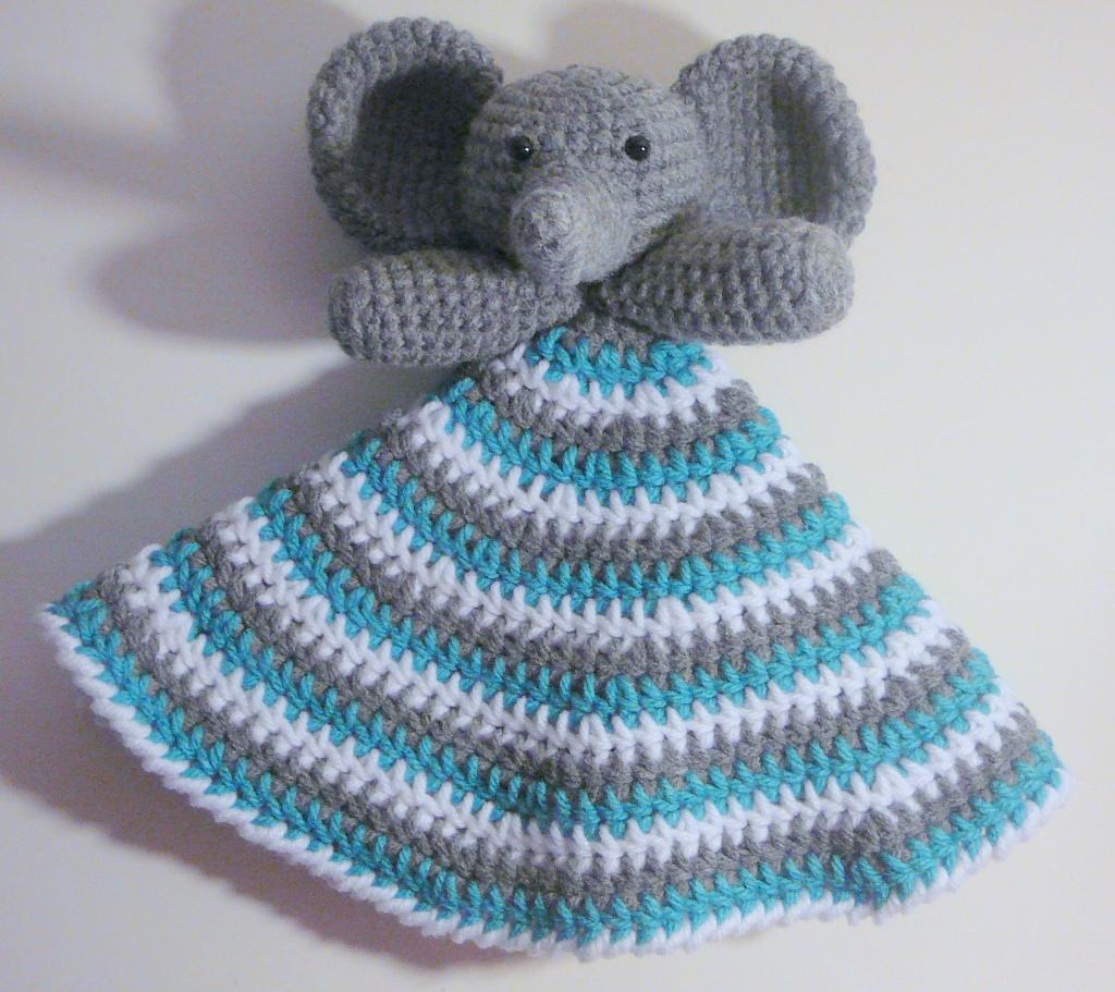 Free Crochet Lovey Pattern Free Crochet Pattern Elephant Lovey Pakbit For