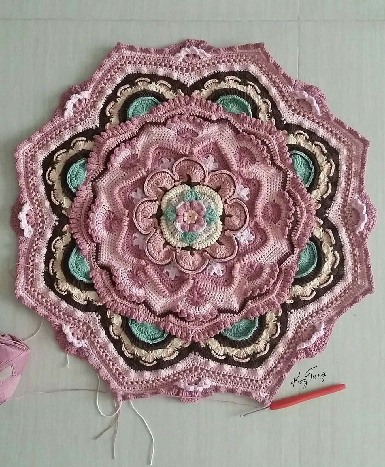 Free Crochet Mandala Pattern Mandala Madness Free Pattern On Ravelry This One Is K Tung
