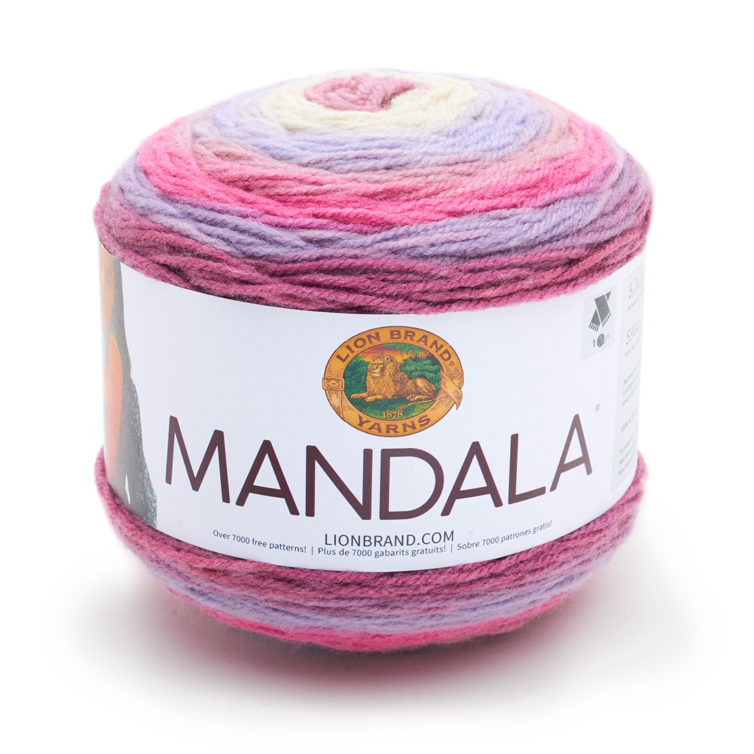 Free Crochet Mandala Pattern Mandala Whats In A Name 4 Free Patterns Lion Brand Notebook