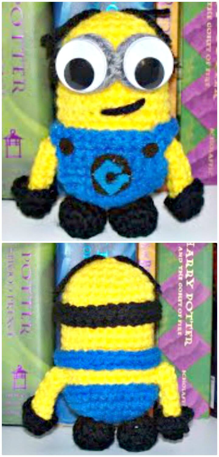 Free Crochet Minion Pattern 24 Free Crochet Minion Patterns Diy Crafts