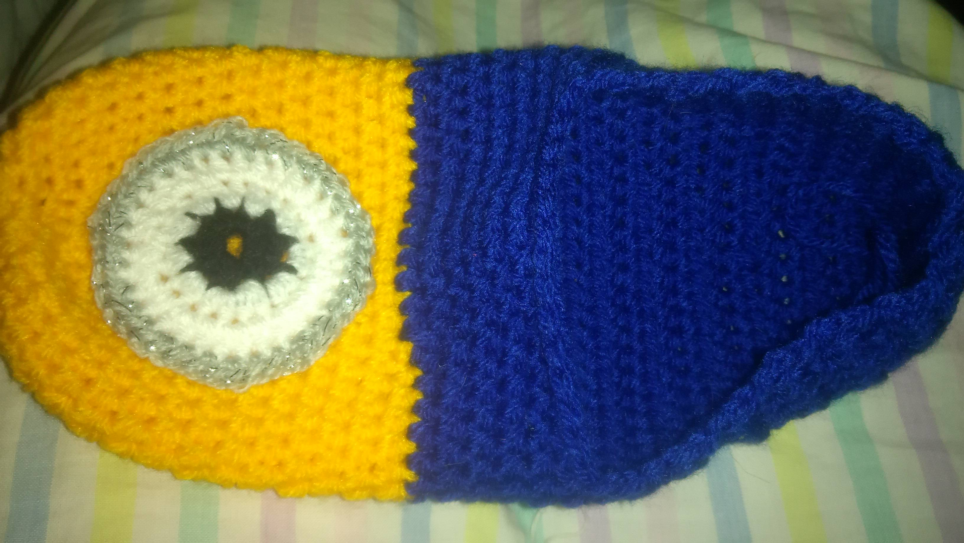 Free Crochet Minion Pattern Slippers Inspired Minions Our Free Pattern And Tutorial Uk