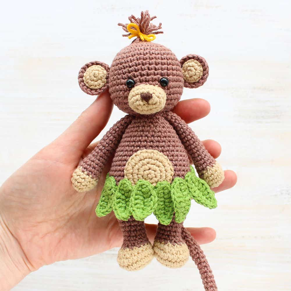 Free Crochet Monkey Pattern Cuddle Me Monkey Amigurumi Pattern Amigurumi Today