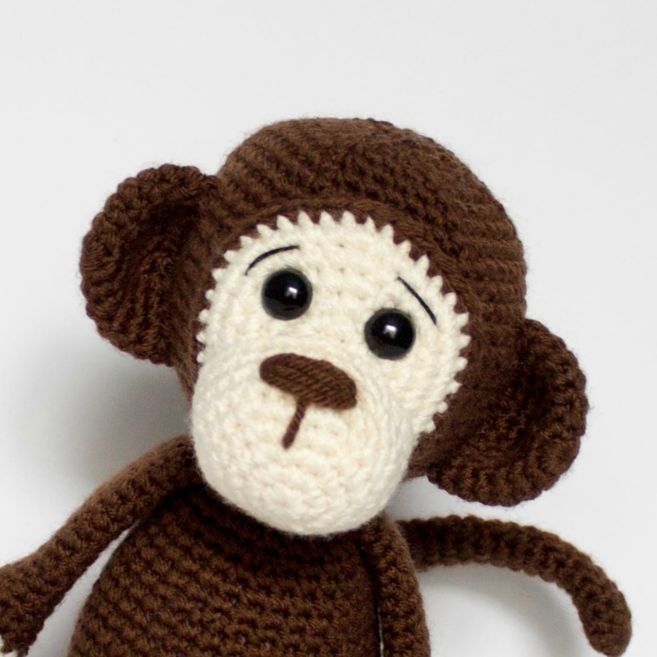 Free Crochet Monkey Pattern Free Crochet Monkey Amigurumi Pattern Thefriendlyredfox