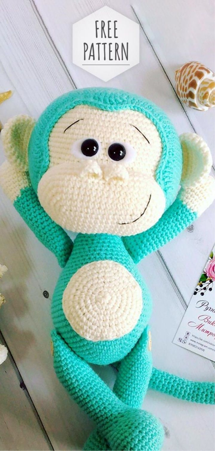 Free Crochet Monkey Pattern Free Pattern Amigurumi Monkey Free Crochet Patterns Amigurumi