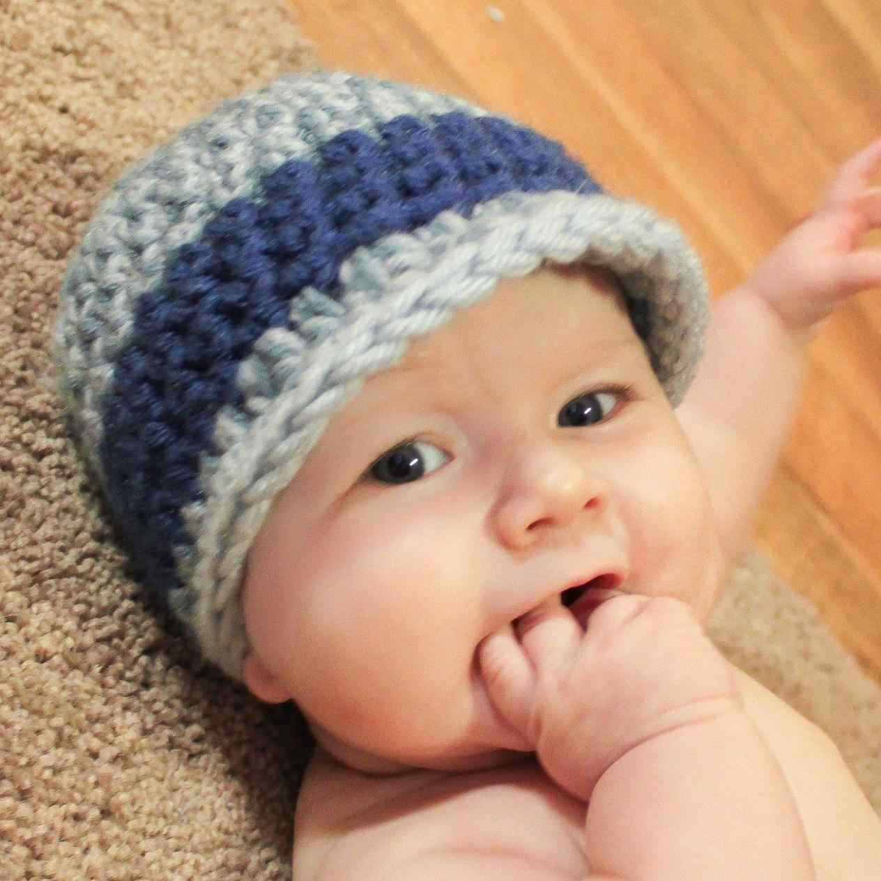 Free Crochet Pattern Baby Boy Hat Free Crochet Ba Boy Hat Pattern S Little From The Cloche