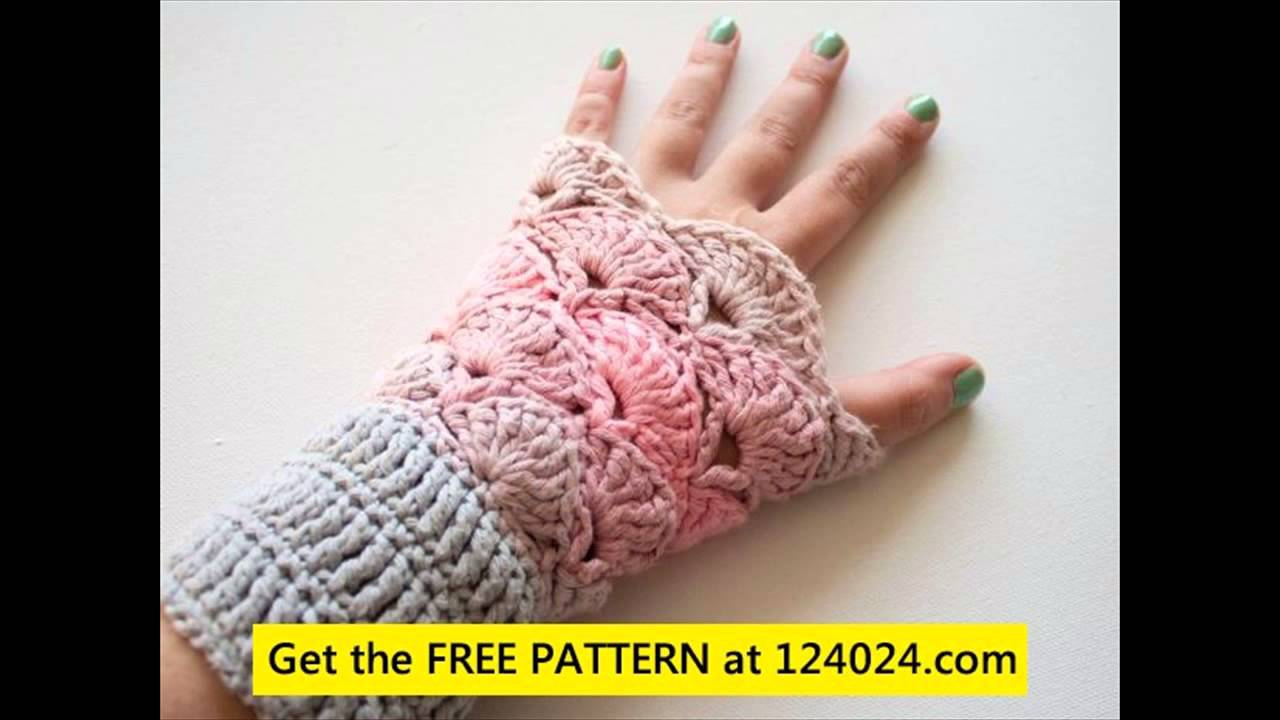 Free Crochet Pattern Fingerless Gloves Easy Fingerless Gloves Crochet Pattern Youtube