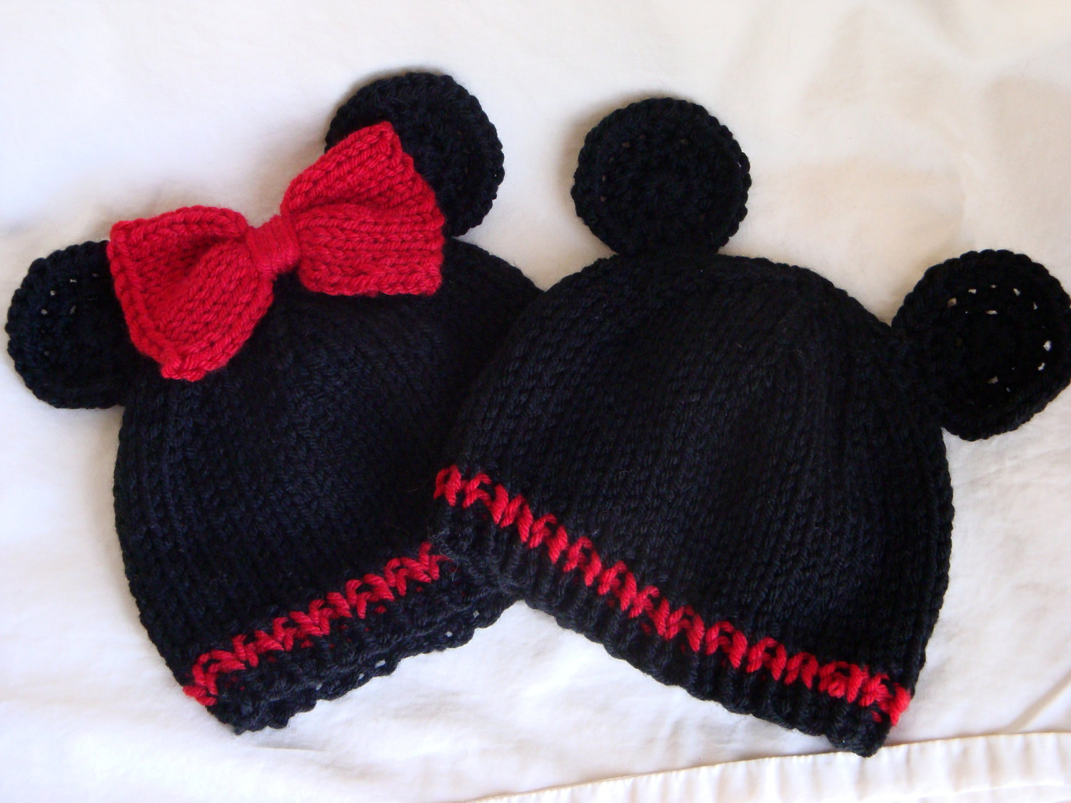 Free Crochet Pattern For Mickey Mouse Hat 5 Mickey Mouse Knit Hat Patterns The Funky Stitch