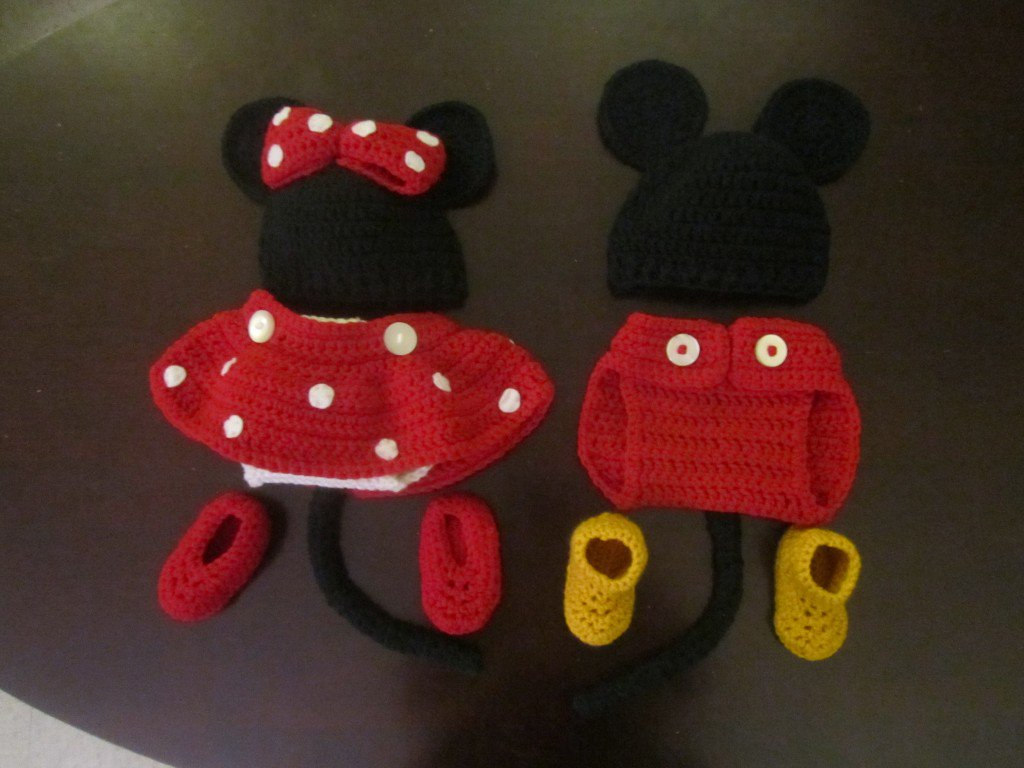 Free Crochet Pattern For Mickey Mouse Hat Crochet Ba Outfit Feltmagnet