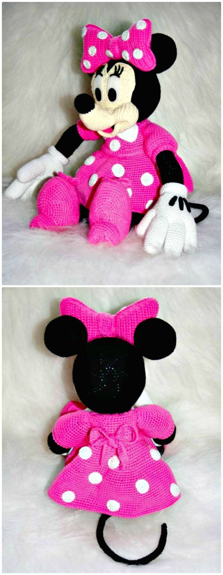 Free Crochet Pattern For Mickey Mouse Hat Crochet Mickey Mouse Patterns Hat Amigurumi Diy Crafts