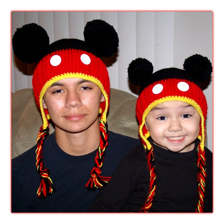 Free Crochet Pattern For Mickey Mouse Hat Mickey Mouse Crochet Hat Pattern Craftycreativekathy