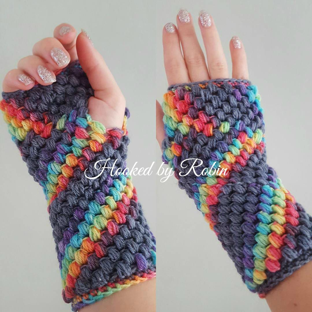 Free Crochet Pattern Hand Warmers 10 Free Crochet Fingerless Gloves Patterns