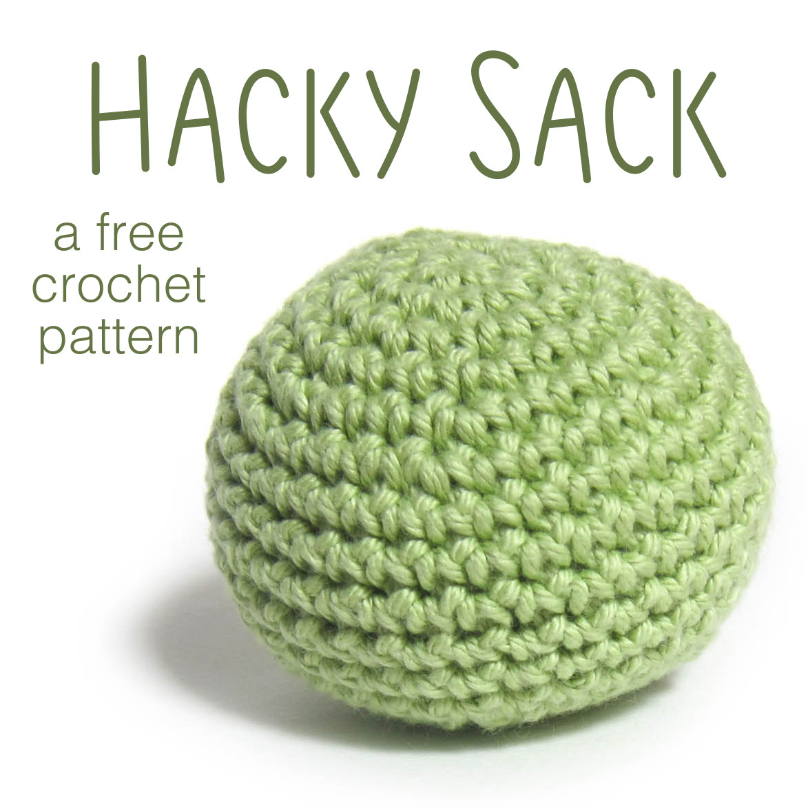 Free Crochet Pattern How To Make A Hacky Sack Shiny Happy World