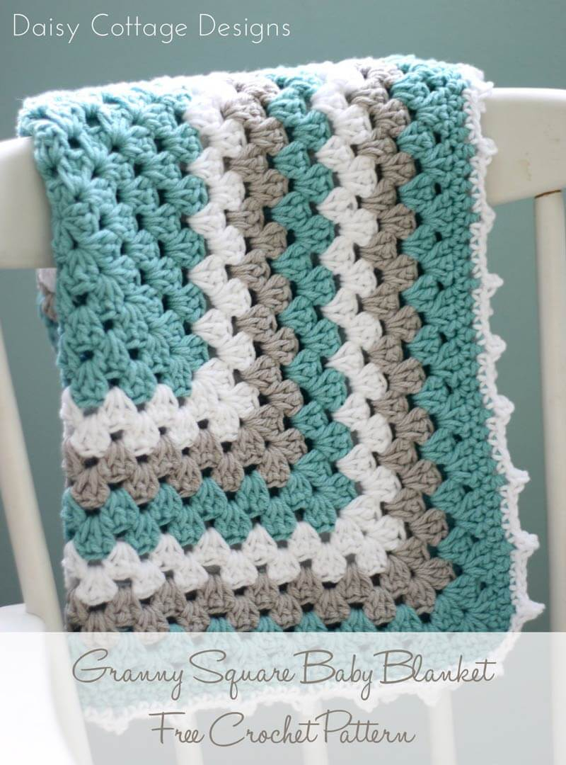 Free Crochet Patterns Baby Blankets Granny Square Pattern A Free Crochet Pattern