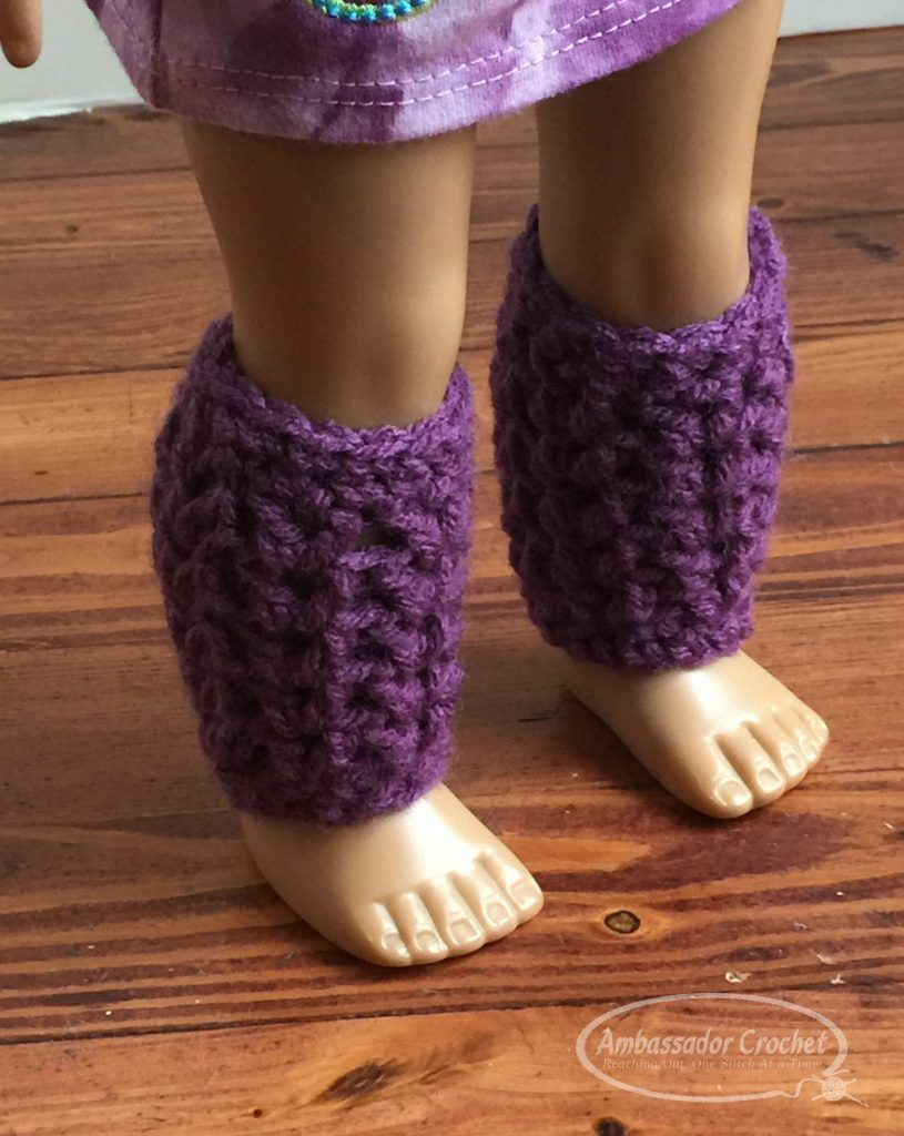 Free Crochet Patterns For American Girl Doll 18 Doll Slouchy And Leg Warmers Setl Free Crochet Pattern