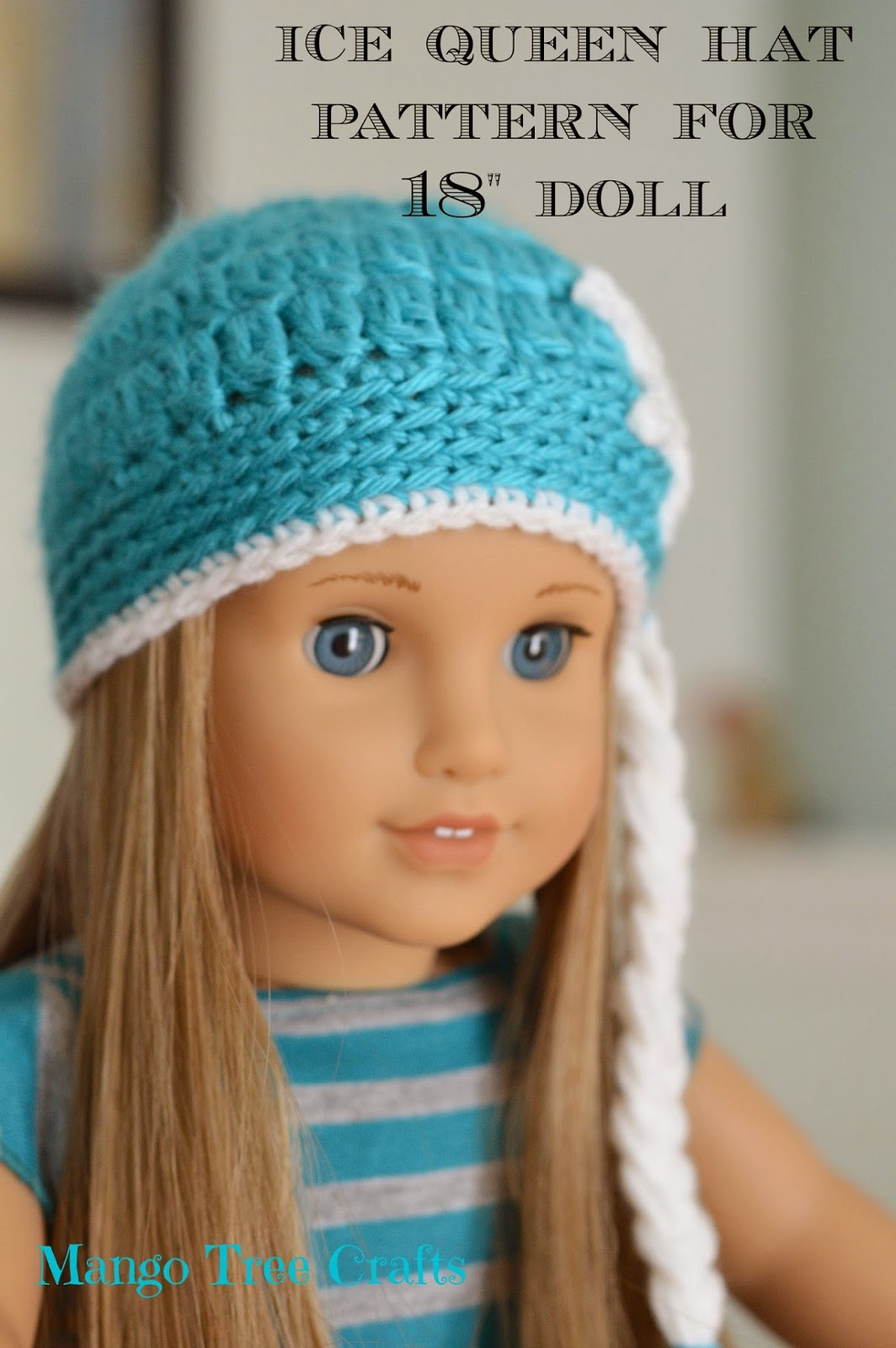 Free Crochet Patterns For American Girl Doll Crochet Hat Pattern For 18 American Girl Doll