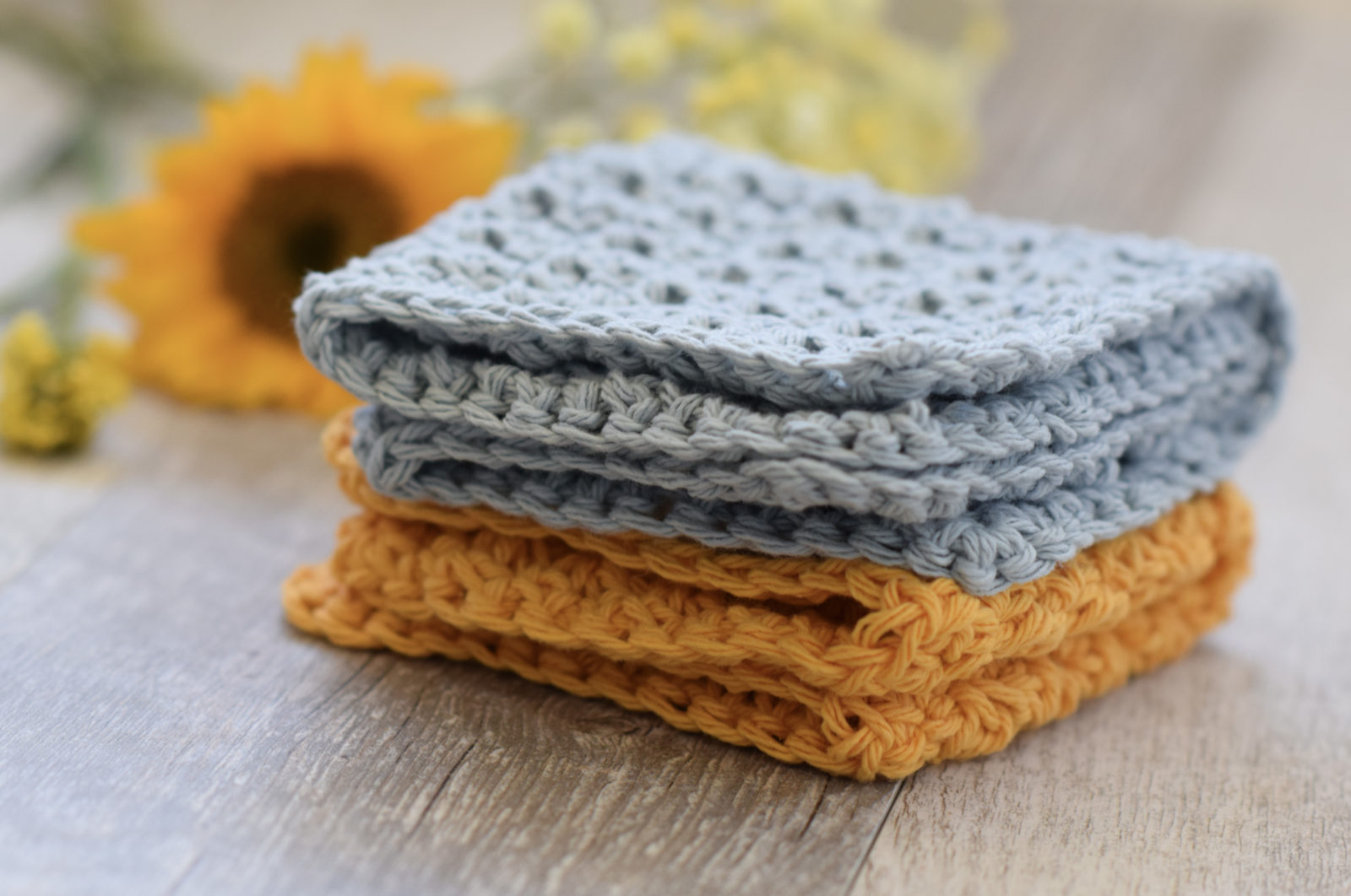 Free Crochet Patterns For Dishcloths Farm House Washcloth Crochet Pattern Mama In A Stitch