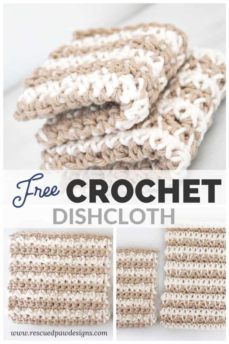 Free Crochet Patterns For Dishcloths Free Crochet Dishcloth Pattern How To Crochet A Dishcloth