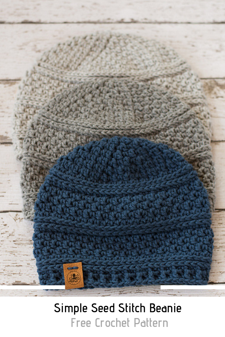 Free Crochet Patterns For Men Quick And Easy Crochet Mens Hat Free Pattern Crochet Pinterest
