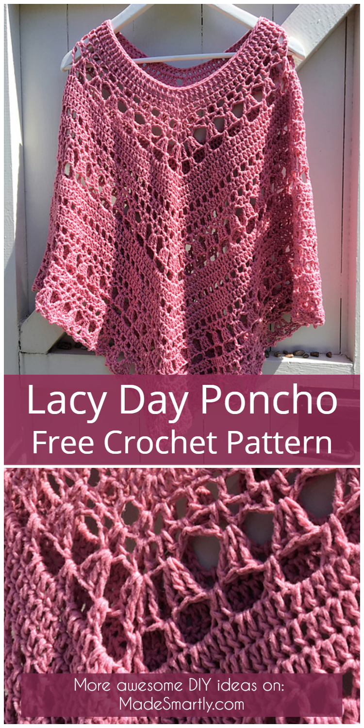 Free Crochet Patterns For Ponchos Cozy Summer Poncho Ideas And Free Crochet Patterns Made Smartly