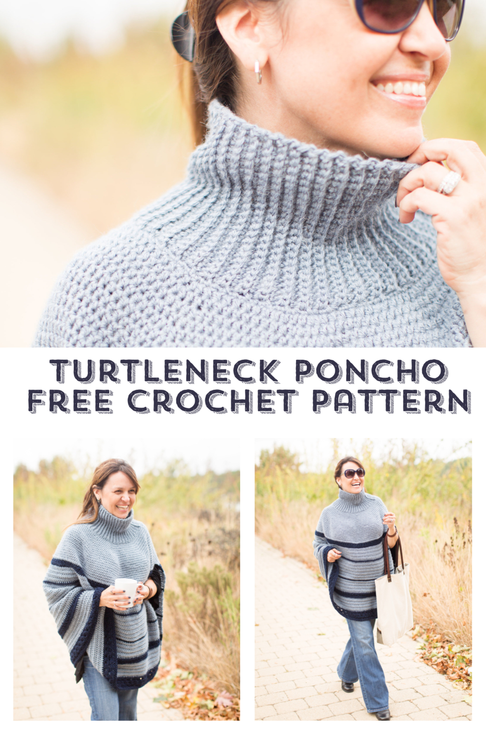 Free Crochet Patterns For Ponchos The Montana Poncho Crochet Pattern Stitch Hustle