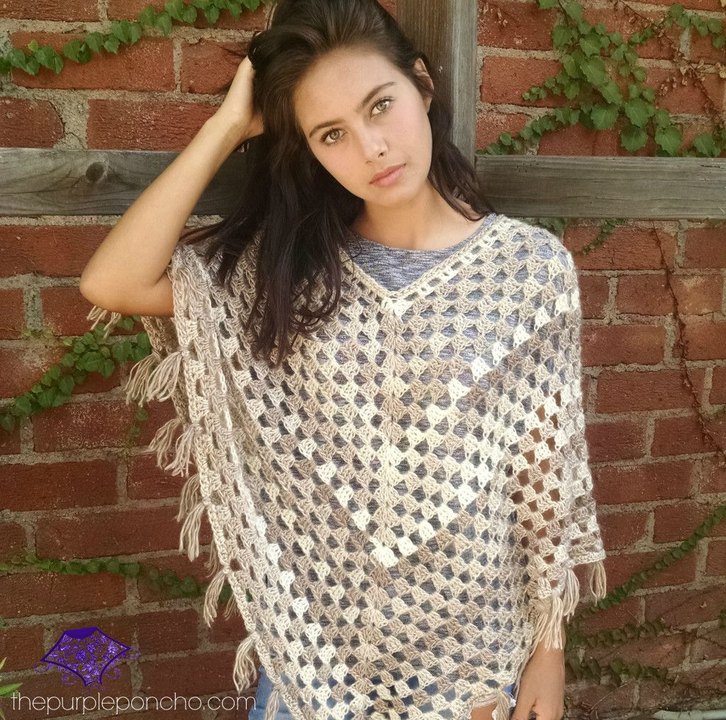 Free Crochet Patterns For Ponchos Timeless Boho Poncho Free Crochet Pattern Crochet