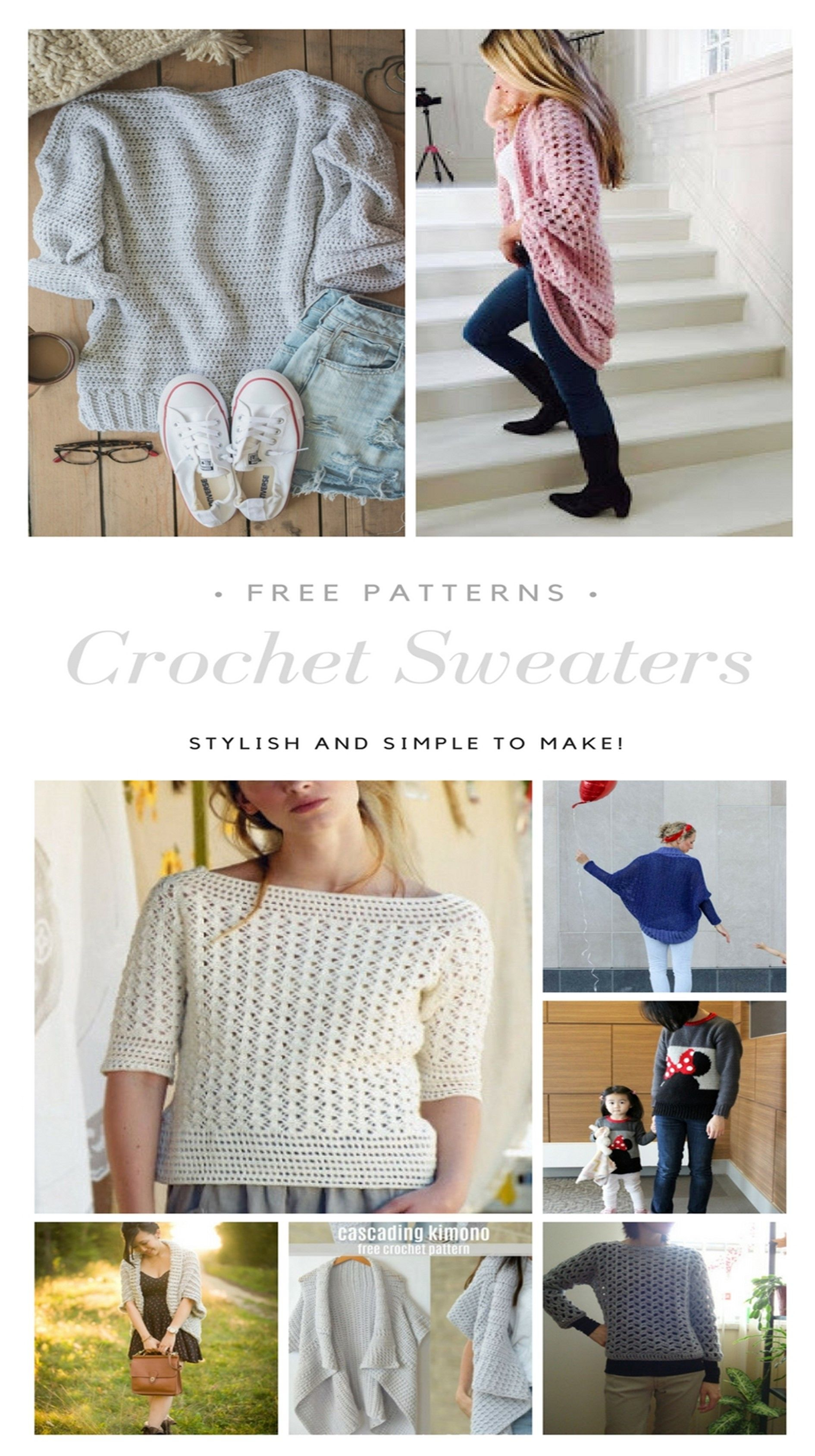 Free Crochet Patterns Womens Sweaters Crochet Sweater Free Patterns Womens Clothing Sweaters