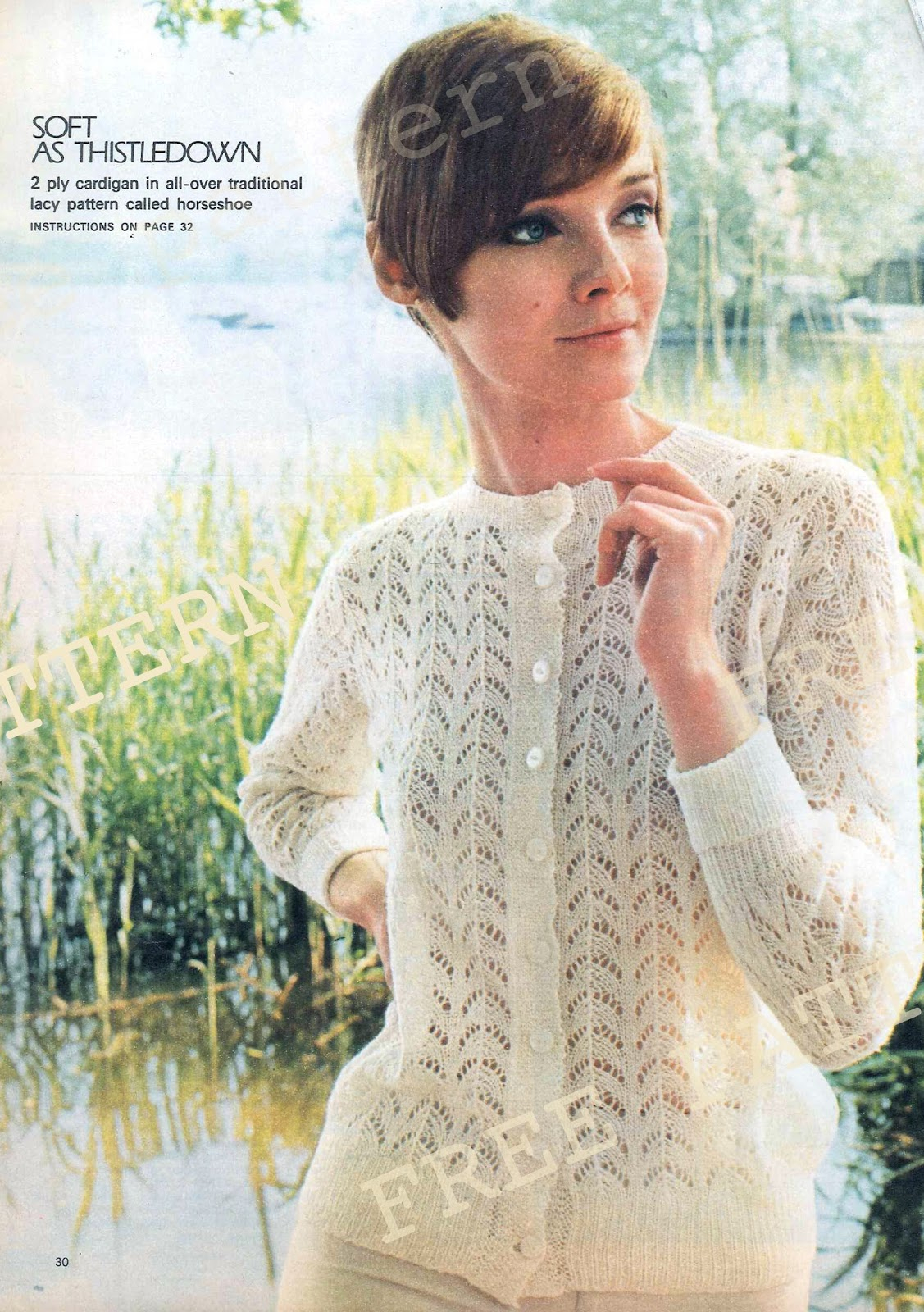 Free Crochet Patterns Womens Sweaters The Vintage Pattern Files 1960s Knitting Three Womens Sweaters