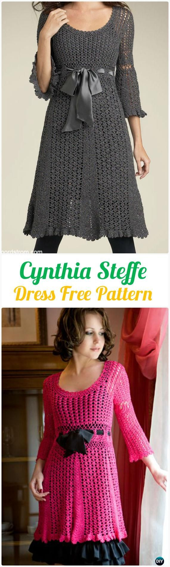 Free Crochet Patterns Womens Sweaters Womens Sweater Knitting Patterns Crochet Cynthia Steffe Dress Free