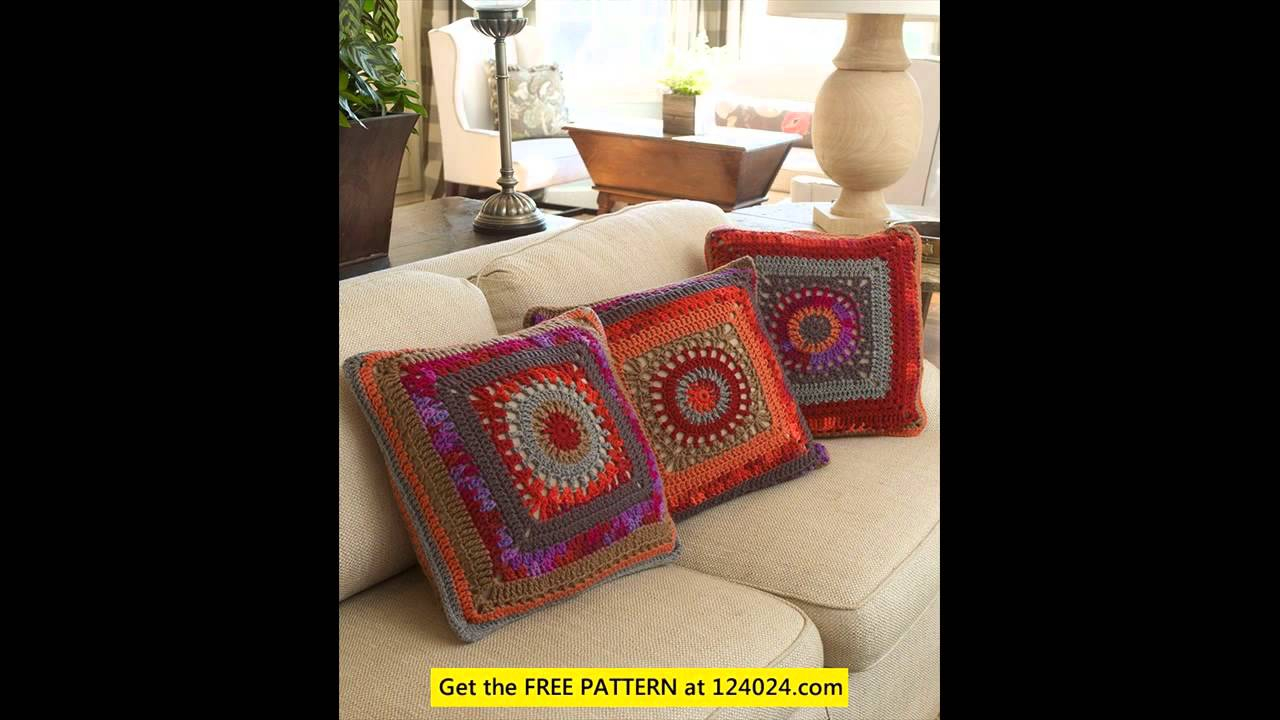 Free Crochet Pillow Patterns Crochet Pillow Patterns Youtube