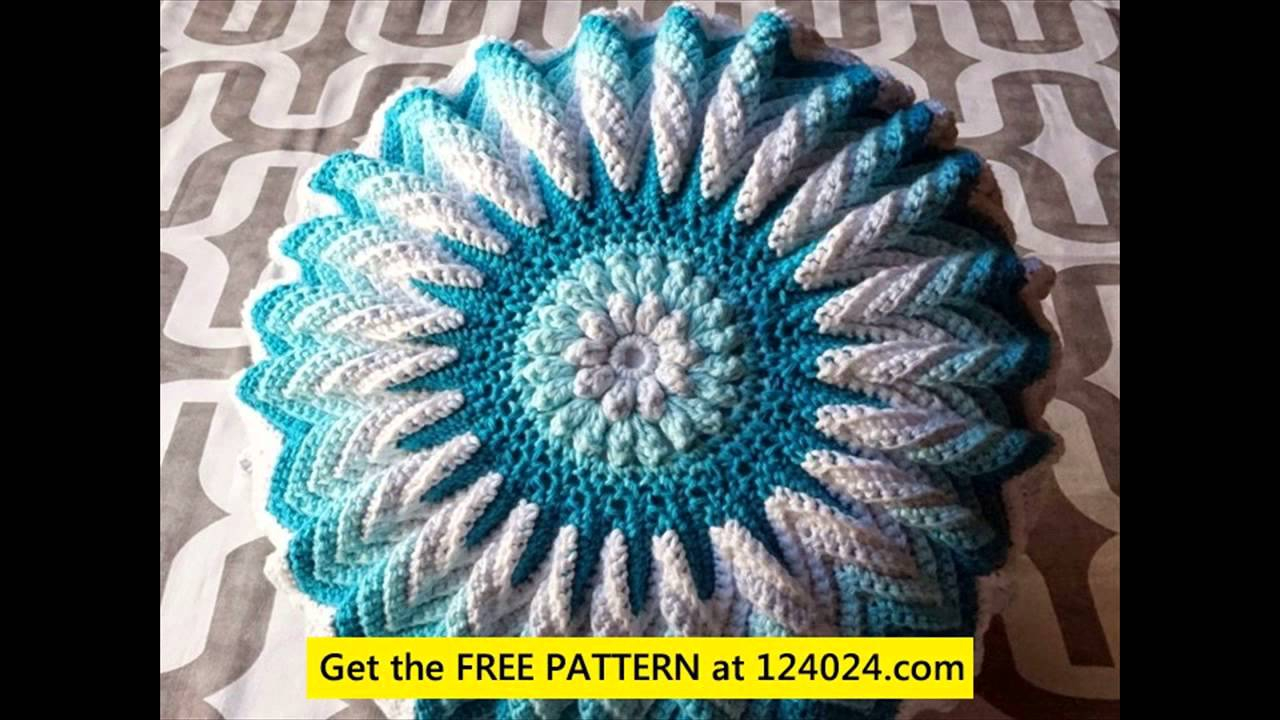 Free Crochet Pillow Patterns Easy Crochet Pillow Patterns Youtube
