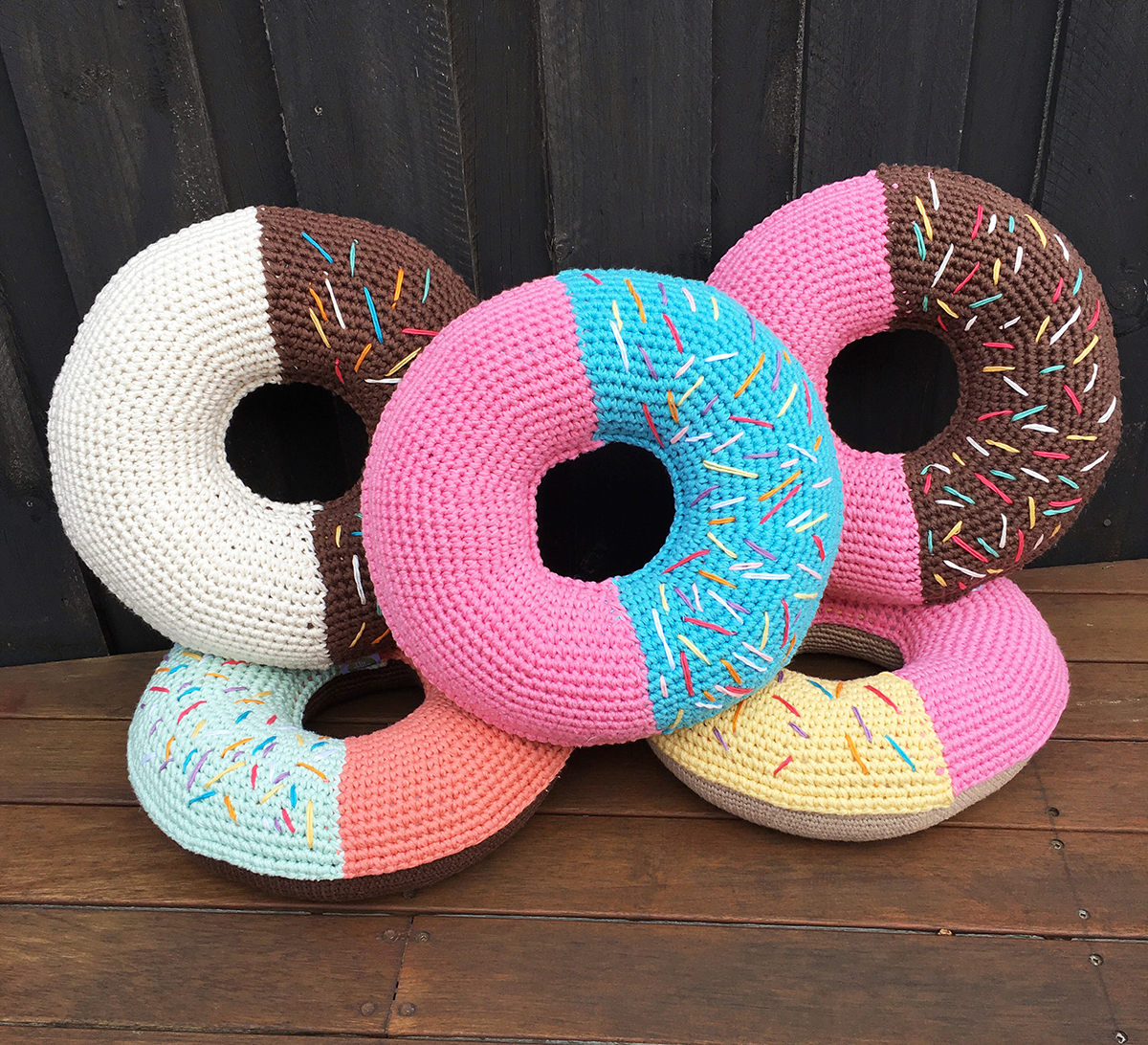 Free Crochet Pillow Patterns Make A Giant Doughnut Cushion With Our Tutorial Mollie Makes