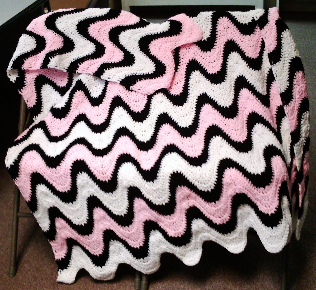 Free Crochet Ripple Afghan Pattern Beginners Crochet Ripple Patterns Pakbit For