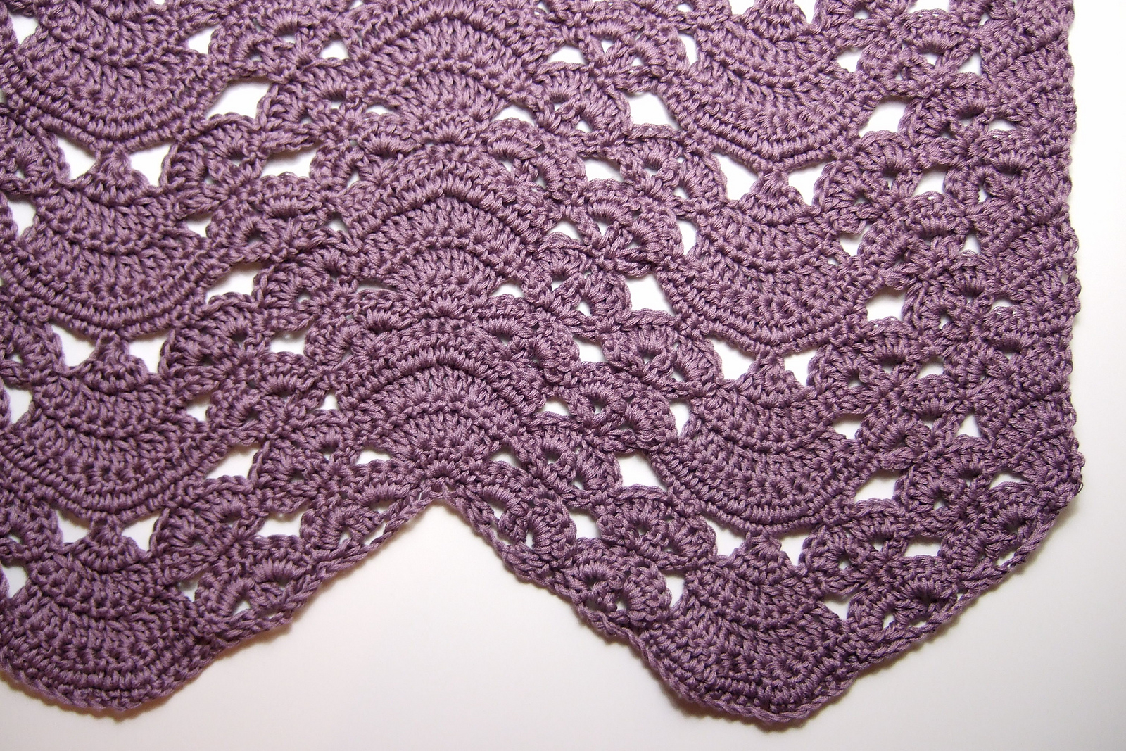 Free Crochet Ripple Afghan Pattern Fans And Pansies Ripple Free Crochet Pattern Crochetkim