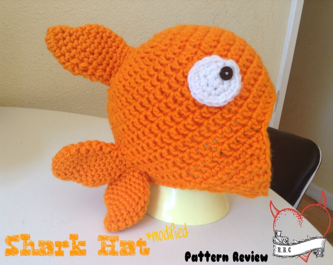 Free Crochet Shark Hat Pattern Double Feature Sea Creature Raising Robertsons Farts