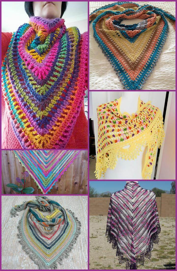 Free Crochet Shawl Pattern 100 Free Crochet Shawl Patterns Free Crochet Patterns Diy Crafts