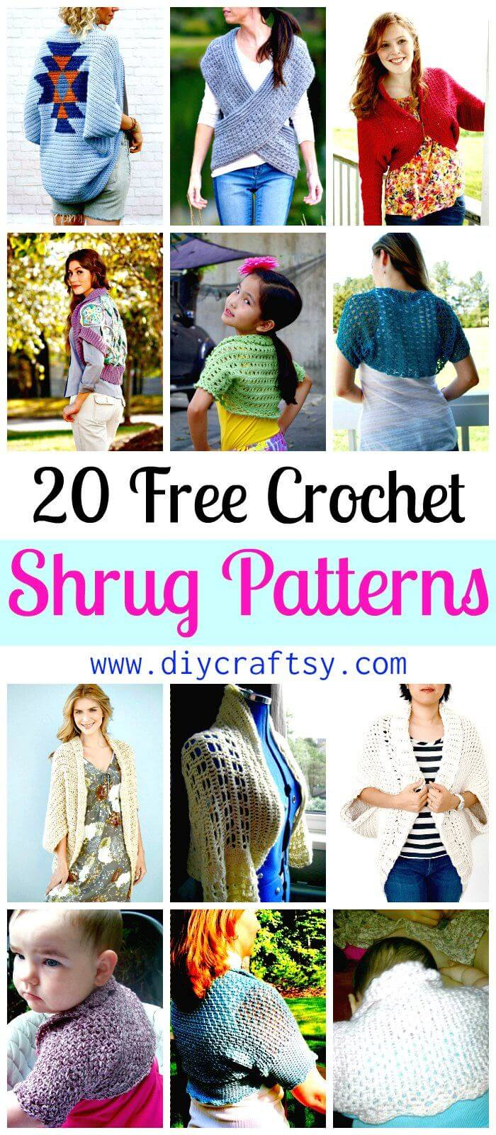 Free Crochet Shrug Patterns Crochet Shrug Patterns 20 Free Unique Designs Diy Crafts