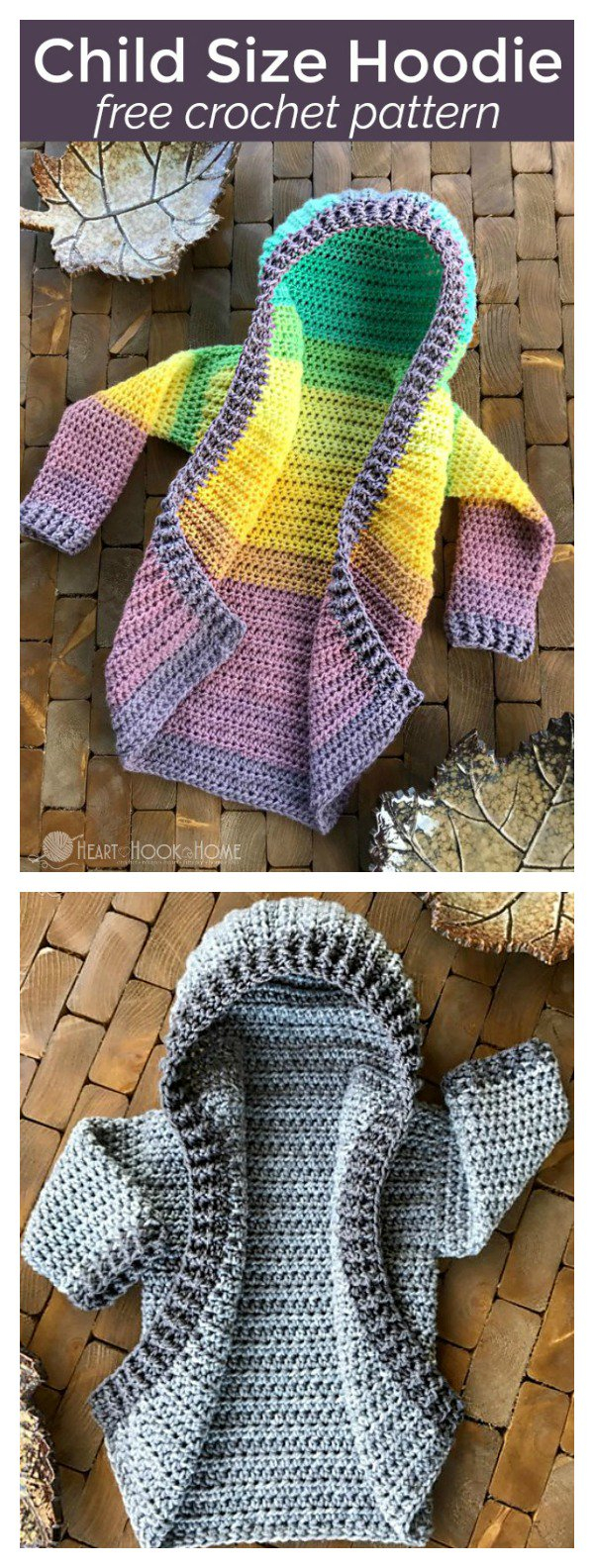 Free Crochet Sweater Patterns For Girls Child Size Hooded Cardigan Free Crochet Pattern