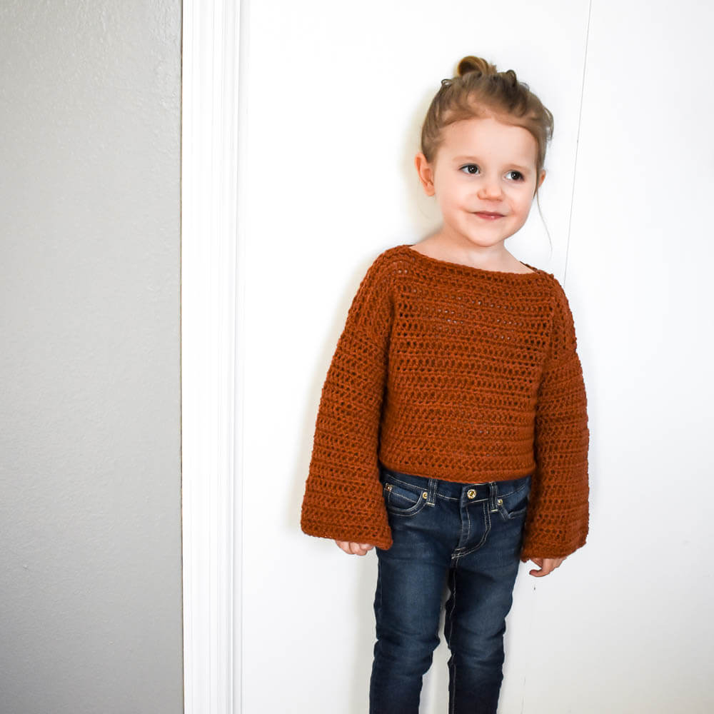 Free Crochet Sweater Patterns For Girls The Easy Crochet Sweater Pattern Thats Perfect For Beginners