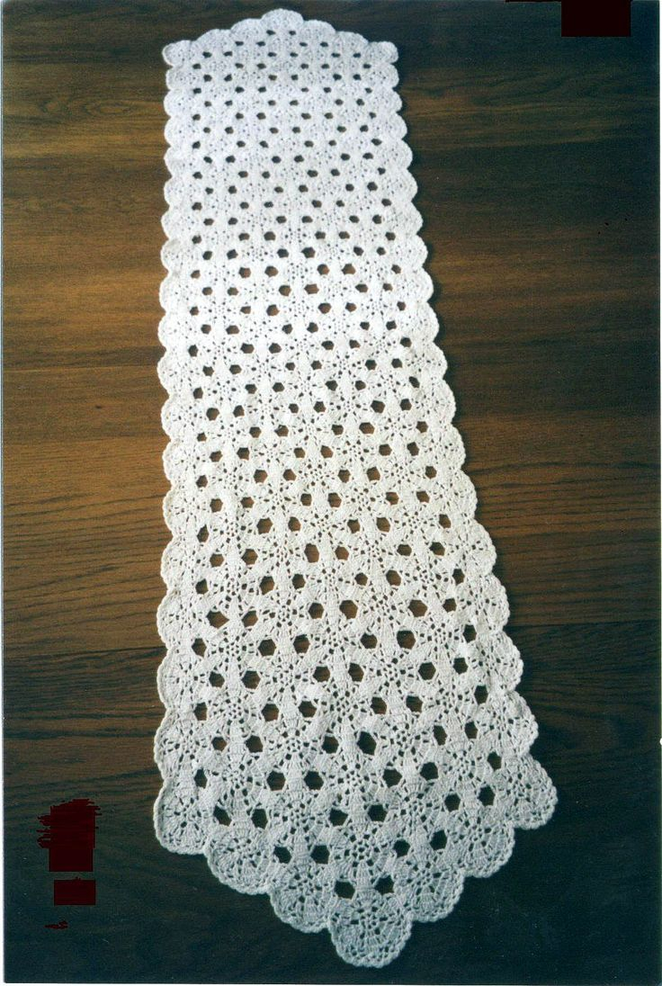Free Crochet Table Runner Patterns Germans From Russia Heritage Collection Motif For Table Runner