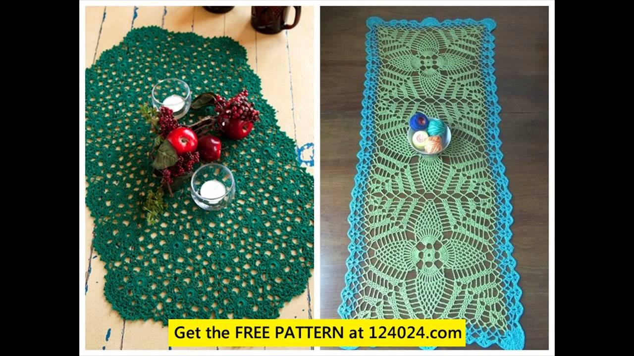Free Crochet Table Runner Patterns Pattern Crochet Table Runner Youtube